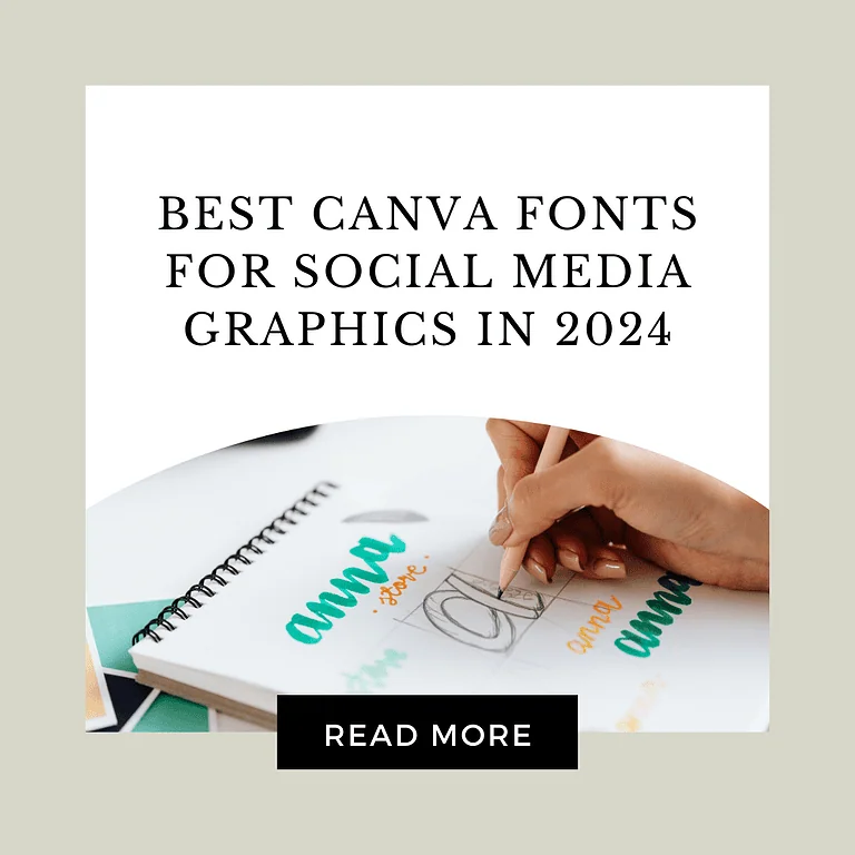best canva fonts for social media graphics